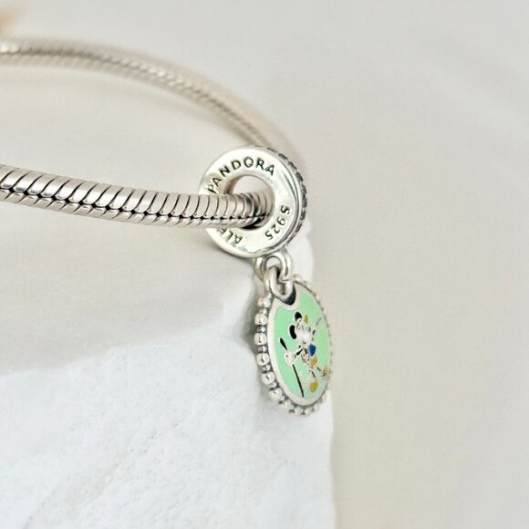 Pandora Mickey Disney's Wilderness Lodge Dangle S925 Silver Charm - Picture 3 of 5